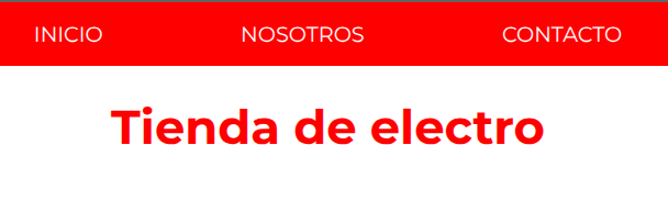 Tienda Electro