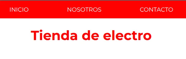 Tienda Electro